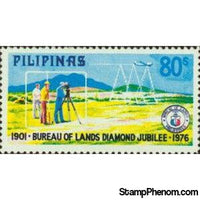 Philippines 1976 Bureau of Lands - 75th anniv.-Stamps-Philippines-Mint-StampPhenom