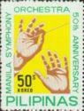 Philippines 1976 Conductor's hands-Stamps-Philippines-Mint-StampPhenom