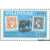 Philippines 1977 ESPAMER ’77, Barcelona-Stamps-Philippines-Mint-StampPhenom