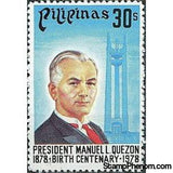 Philippines 1978 Manuel L. Quezón (1878-1944)-Stamps-Philippines-Mint-StampPhenom
