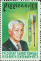 Philippines 1978 Sergio Osmeña (1878-1961)-Stamps-Philippines-Mint-StampPhenom