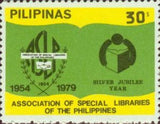 Philippines 1979 Association of Special Libraries - 25th Anniversary-Stamps-Philippines-Mint-StampPhenom