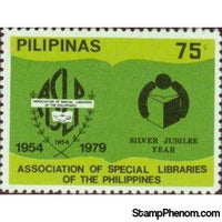 Philippines 1979 Association of Special Libraries - 25th Anniversary-Stamps-Philippines-Mint-StampPhenom