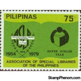 Philippines 1979 Association of Special Libraries - 25th Anniversary-Stamps-Philippines-Mint-StampPhenom