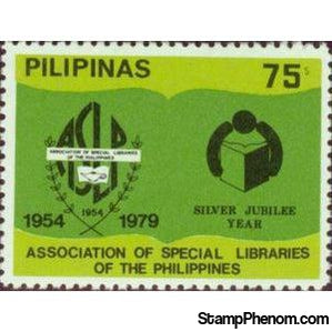 Philippines 1979 Association of Special Libraries - 25th Anniversary-Stamps-Philippines-Mint-StampPhenom