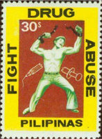 Philippines 1979 Fight drug abuse-Stamps-Philippines-Mint-StampPhenom