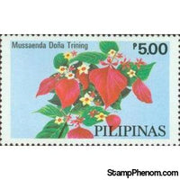 Philippines 1979 Mussaenda Doña Trining-Stamps-Philippines-Mint-StampPhenom