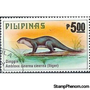 Philippines 1979 Oriental Small-clawed Otter (Amblonyx cinerea)-Stamps-Philippines-Mint-StampPhenom