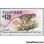 Philippines 1979 Philippine Long-tailed Macaque (Macaca fascicularis philippe-Stamps-Philippines-Mint-StampPhenom