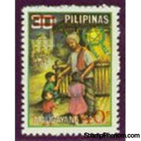 Philippines 1980 1979 Christmas surcharged-Stamps-Philippines-Mint-StampPhenom