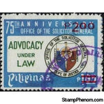 Philippines 1980 75th anniversary, Solicitor General-Stamps-Philippines-Mint-StampPhenom