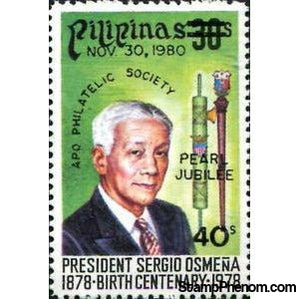 Philippines 1980 APO Philatelic Society - 30th Anniversary-Stamps-Philippines-Mint-StampPhenom