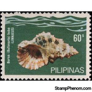 Philippines 1980 Giant Frog Snail (Bursa bubo)-Stamps-Philippines-Mint-StampPhenom