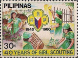 Philippines 1980 Girl Scouts of the Philippines - 40th anniv.-Stamps-Philippines-Mint-StampPhenom