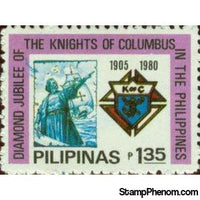 Philippines 1980 Knights of Columbus - 75th anniv.-Stamps-Philippines-Mint-StampPhenom