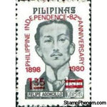 Philippines 1980 Philippine Independence - 82nd anniv. Felipe Agoncillo. Over-Stamps-Philippines-Mint-StampPhenom