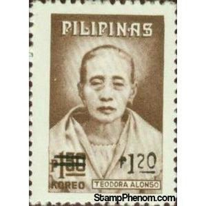 Philippines 1981 1974 Teodora Alonso surcharged-Stamps-Philippines-Mint-StampPhenom