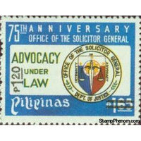 Philippines 1981 1977 Office of the Solicitor General overprinted-Stamps-Philippines-Mint-StampPhenom