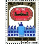 Philippines 1981 68th Spring Meeting of the Inter-Parliamentary Union-Stamps-Philippines-Mint-StampPhenom