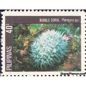 Philippines 1981 Bubble Coral (Plerogyra sp.)-Stamps-Philippines-Mint-StampPhenom