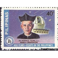 Philippines 1981 Father Federico Faura, Manila Observatory-Stamps-Philippines-Mint-StampPhenom