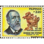 Philippines 1981 Heinrich von Stephan - 150th Birth anniv.-Stamps-Philippines-Mint-StampPhenom