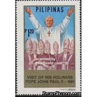 Philippines 1981 Pope, cardinals-Stamps-Philippines-Mint-StampPhenom