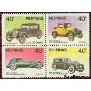 Philippines 1981 Vintage cars-Stamps-Philippines-Mint-StampPhenom