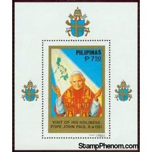 Philippines 1981 Visit of Pope John Paul, Feb. 17-22-Stamps-Philippines-Mint-StampPhenom