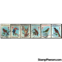 Philippines Birds , 6 stamps