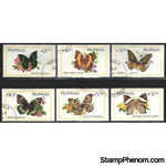 Philippines Butterflies , 6 stamps