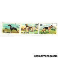 Philippines Dogs , 3 stamps