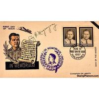 Philippines First Day Cover, August 31, 1957-StampPhenom