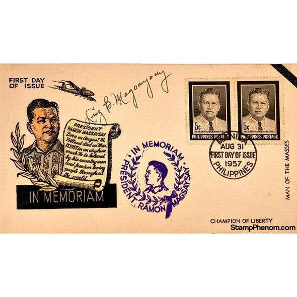 Philippines First Day Cover, August 31, 1957-StampPhenom