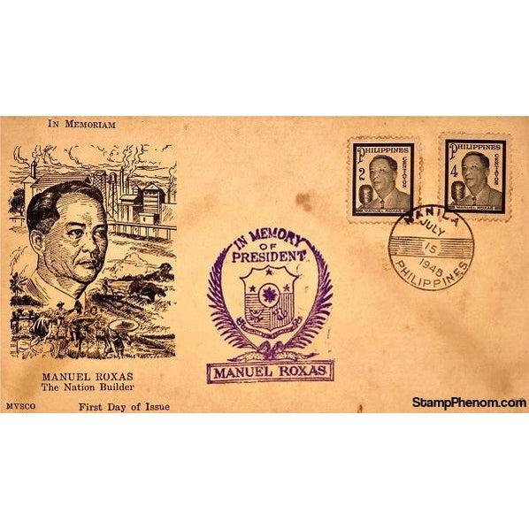 Philippines First Day Cover, July 15, 1948-StampPhenom