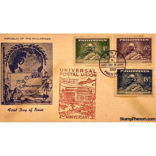 Philippines First Day Cover, October 9, 1949-StampPhenom