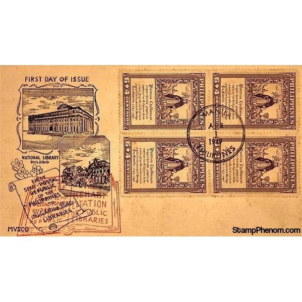 Philippines First Day Cover(a), April 1, 1949-StampPhenom