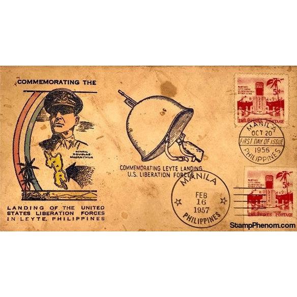 Philippines First Day Cover(a), October 20, 1956-StampPhenom