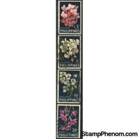 Philippines Flowers , 4 stamps