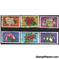 Philippines Flowers , 6 stamps