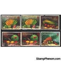 Philippines Fruits , 6 stamps