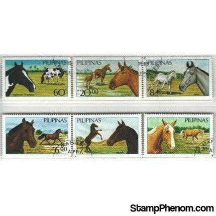 Philippines Horses , 6 stamps