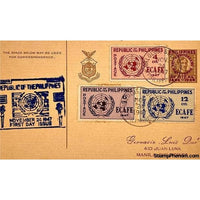 Philippines Postal Card, November 24, 1947, 4a-StampPhenom