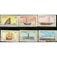 Philippines Ships , 6 stamps