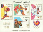 Philippines Olympics , 1 souvenir sheet