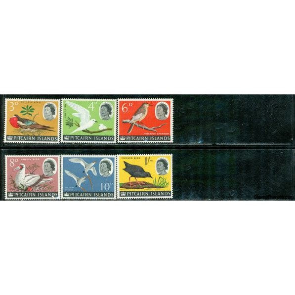 Pitcairn Islands Birds , 6 stamps