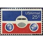 United States of America 1976 Plane & Globes