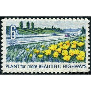 United States of America 1969 Plant for More Beautiful Highways