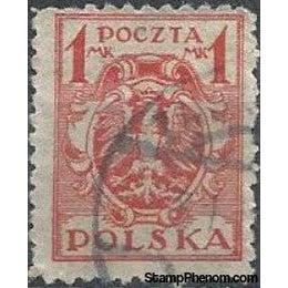 Poland 1920 - 1921 Definitives - Eagle on Shield