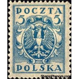 Poland 1922 Definitives - North and South Poland